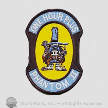 Weapon System Patch, Aircraft Patch : F-4 Phantom II 1 Hour Plus.