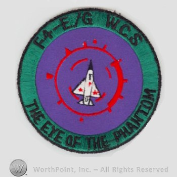 Weapon System Patch, Aircraft Patch : F-4 Phantom II Weapons Control System.