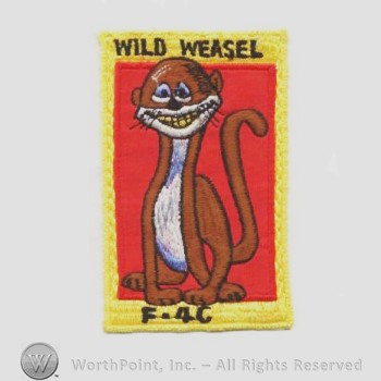 Weapon System Patch, Aircraft Patch : F-4C Wild Weasel.