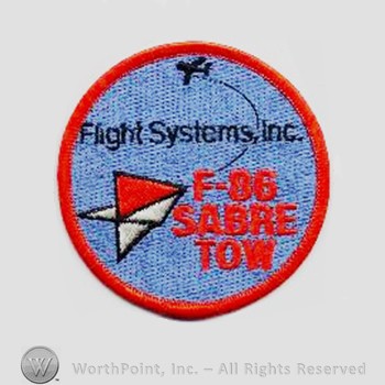 Weapon System Patch, Aircraft Patch : F-86 Sabre Tow.