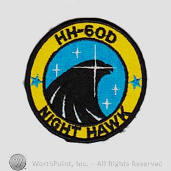 Weapon System Patch, Aircraft Patch : HH-60D Nighthawk.