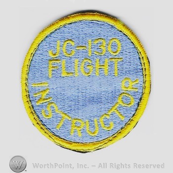 Weapon System Patch, Aircraft Patch : JC-130 Flight Instructor.