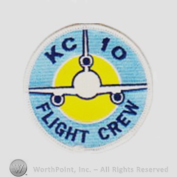 Weapon System Patch, Aircraft Patch : KC-10 Extender Flight Crew.