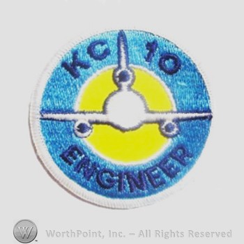Weapon System Patch, Aircraft Patch : KC-10 Extender Flight Engineer.
