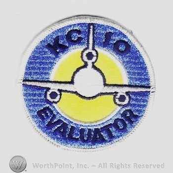 Weapon System Patch, Aircraft Patch : KC-10 Extender Flight Evaluator.