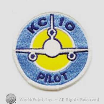 Weapon System Patch, Aircraft Patch : KC-10 Extender Pilot.