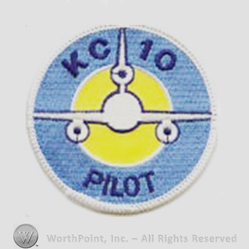 Weapon System Patch, Aircraft Patch : KC-10 Extender Pilot.