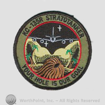 Weapon System Patch, Aircraft Patch : KC-135R Stratotanker.