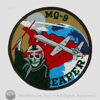 Weapon System Patch, Aircraft Patch : MQ-9 Reaper.