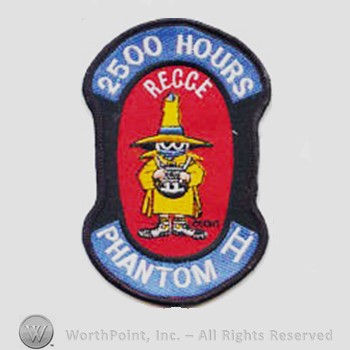 Weapon System Patch, Aircraft Patch : RF-4C Phantom II 2500 Hours.