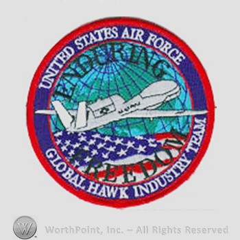 Weapon System Patch, Aircraft Patch : RQ-4A Global Hawk.