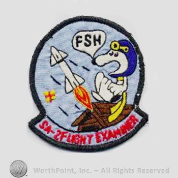 Weapon System Patch, Aircraft Patch : SA-2 Guideline Surface-to-Air Missile.