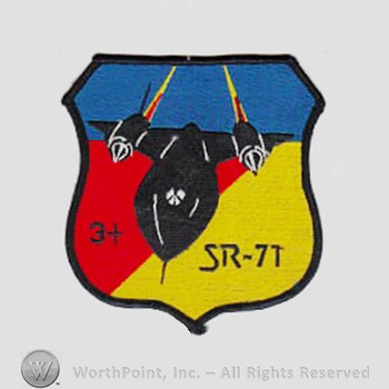 Weapon System Patch, Aircraft Patch : SR-71 Blackbird.