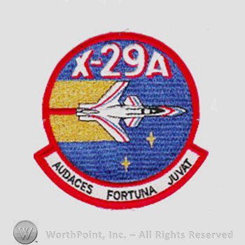 Weapon System Patch, Aircraft Patch : X-29A.