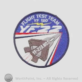 Weapon System Patch, Aircraft Patch : YF-22.