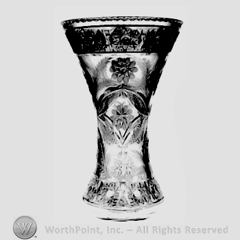 Glass pattern: Pershing; vase.