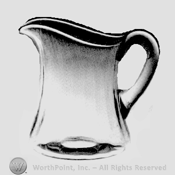 Glass pattern: unnamed; sugar.