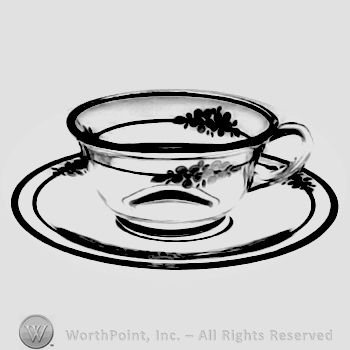 Glass pattern: unnamed; cup.
