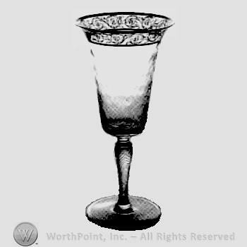 Glass pattern: unnamed; sherbet.