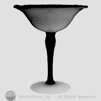 Glass pattern: unnamed; comport.