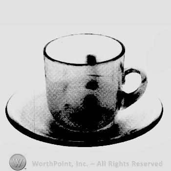 Glass pattern: unnamed; cup.