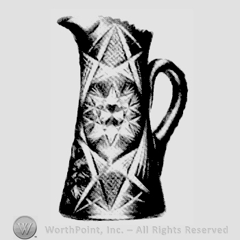Glass pattern: Carnation; jug.