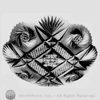 Glass pattern: Wilhelm; plate.