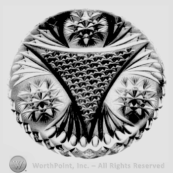 Glass pattern: Frederick; plate.