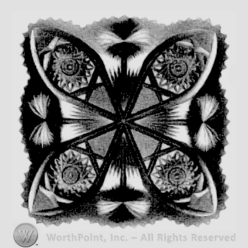 Glass pattern: Brighton; plate.