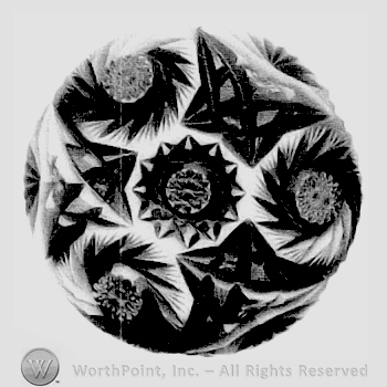 Glass pattern: Triumph; plate.