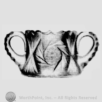 Glass pattern: Pacific; creamer.