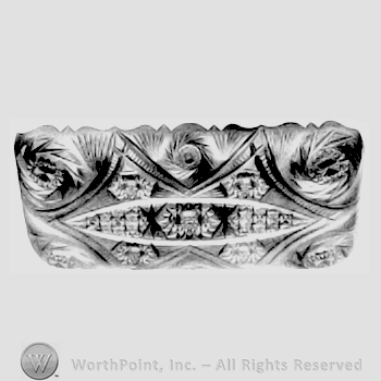 Glass pattern: Leman; tray.