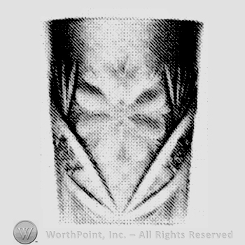 Glass pattern: Rosebud; tumbler.