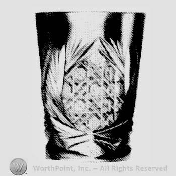 Glass pattern: Wreath; tumbler.
