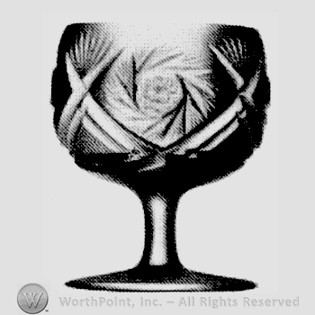 Glass pattern: Florence; sherbet.