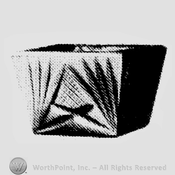 Glass pattern: Cut 164; bowl.