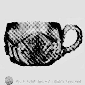 Glass pattern: Keystone; cup.