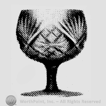 Glass pattern: Vienna; sherbet.