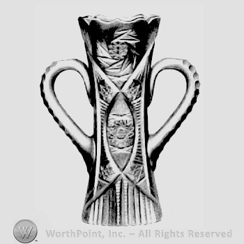 Glass pattern: Leman; vase.