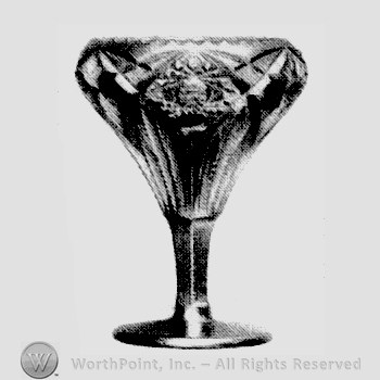 Glass pattern: Lilly; vase.