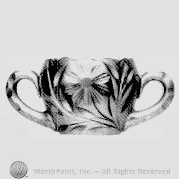 Glass pattern: Poppy; creamer.