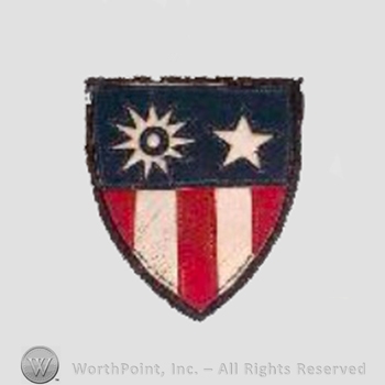 WWII US Army Air Force, Air Corps patch : China Burma India Theater.