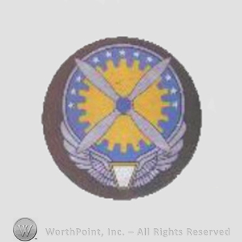 WWII US Army Air Force, Air Corps patch : Army Air Force Air Service Command.