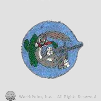 WWII US Army Air Force, Air Corps patch : AAF School, Gunnery Flexible, Gunnery School Kingman Army Air Field.