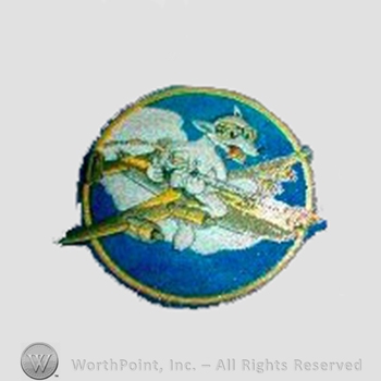 WWII US Army Air Force, Air Corps patch : AAF School, Gunnery Flexible, Gunnery School Central School for Flexible Gunnery Laredo Army Air Field.