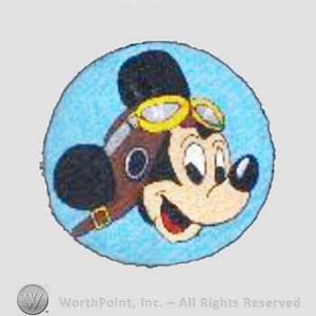 WWII US Army Air Force, Air Corps patch : AAF School, Pilot 7th AAF FTD, 7th Field Training Detachment, Contract Pilot School, Primary Mira Loma Flight Academy.