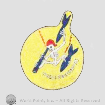 WWII US Army Air Force, Air Corps patch : AAF School, Pilot 55th Officer, 368th fighter Group.