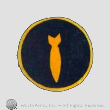 WWII US Army Air Force Numbered Units patch : 1st Bomber Command.