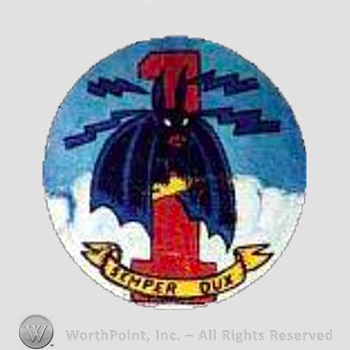 WWII US Army Air Force Numbered Units patch : 1st Provisional Pathfinder.