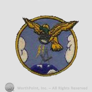 WWII US Army Air Force Numbered Units patch : 1st Reconnaissance Squadron.